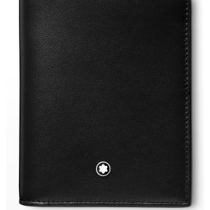 Men's Meisterstück Leather Compact Bifold Wallet- sku210705094