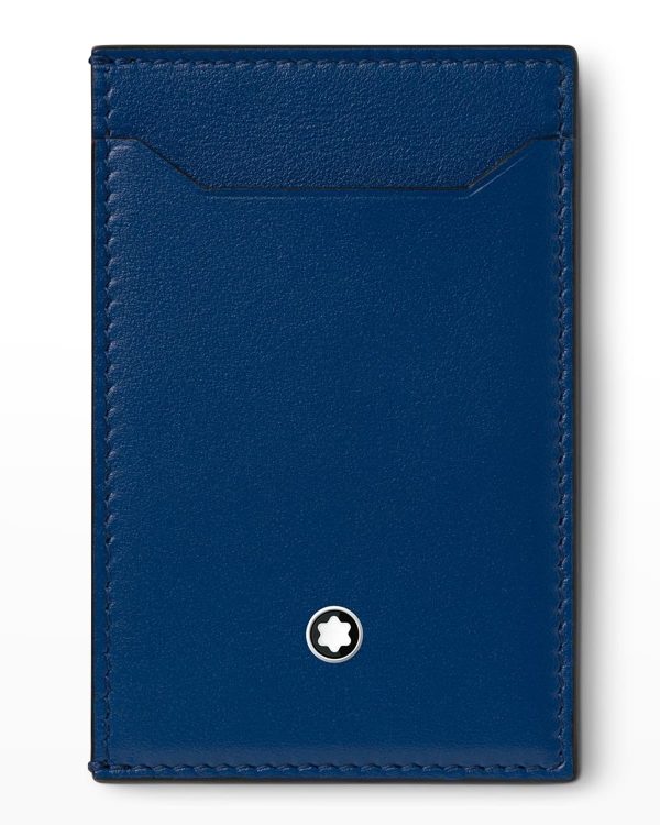 Men's Meisterstück Leather Pocket Card Holder- sku210700241