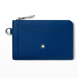 Men's Meisterstück Key Pouch Leather Zip Card Holder- sku210700251