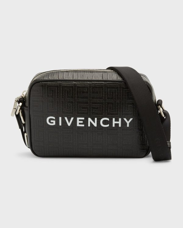 Men's 4G-Embossed Logo Crossbody Camera Bag- sku210970773