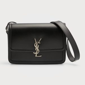 Men's Solferino Leather Monogram Crossbody Bag, M- sku211580910