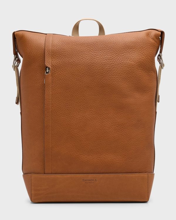 Men's Canfield Leather Backpack- sku221680907