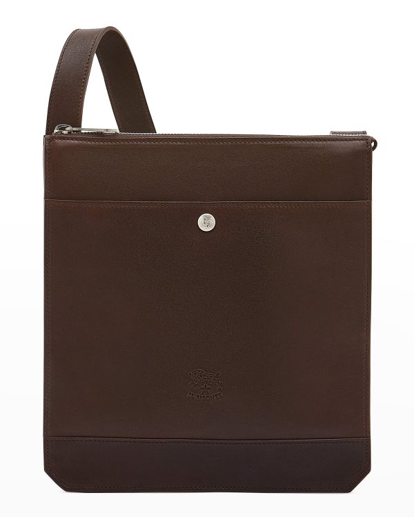 Men's Meleto Leather Crossbody Bag- sku213211887