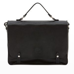Men's Brolio Vachetta Leather Briefcase Bag- sku213200254