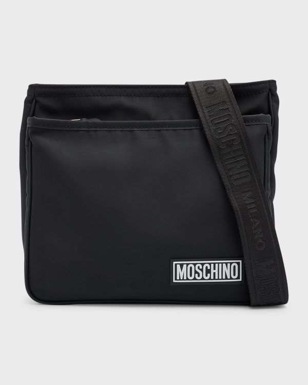 Men's Nylon Crossbody Bag- sku213570873