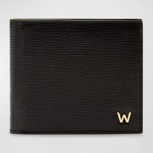 Men's W-Logo Billfold Wallet w/ Coin Pocket- sku214101264