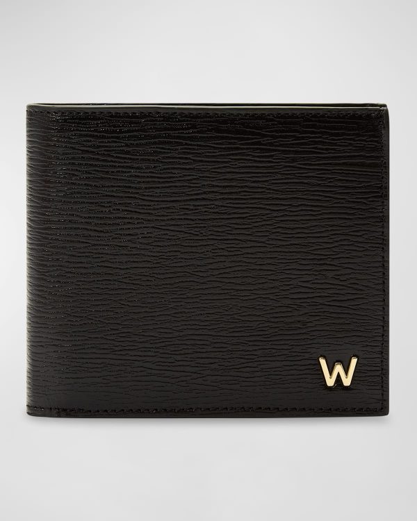 Men's W-Logo Billfold Wallet w/ Coin Pocket- sku214101264