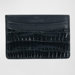 Men's Crocodile Card Case- sku214300718