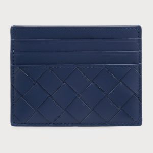 Men's Intrecciato Leather Card Case- sku214881252