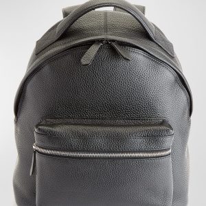 Personalized Leather Travel Backpack- sku214862021