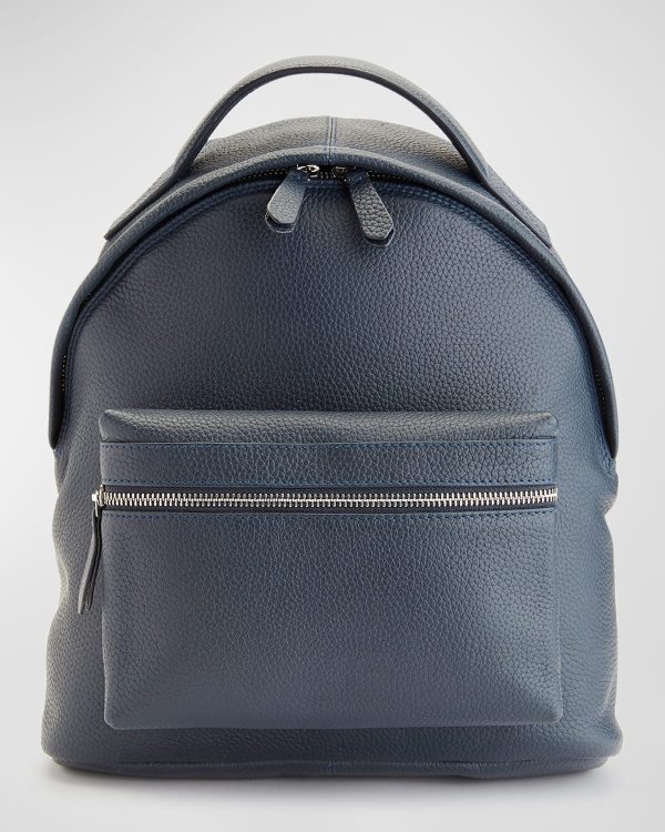 Personalized Leather Travel Backpack- sku214862046