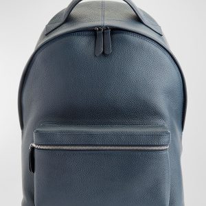 Personalized Leather Executive Backpack- sku214862013