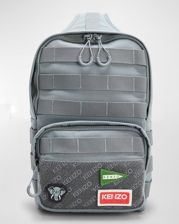 Men's One-Shoulder Backpack- sku215080236