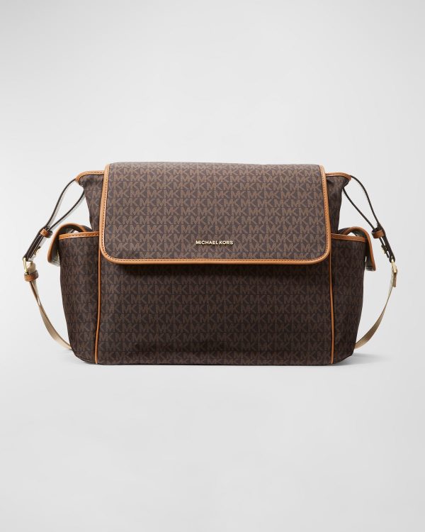 Large Monogram Diaper Bag- sku215080784