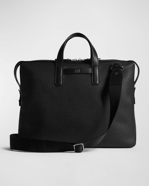 Men's 1893 Harness Leather Briefcase- sku216040218