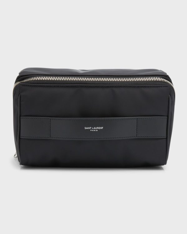 Men's Nylon Toiletry Pouch- sku217461280