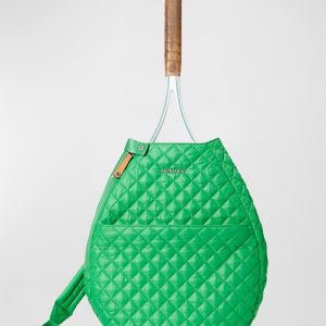 Racquet Quilted Sling Bag- sku216131335