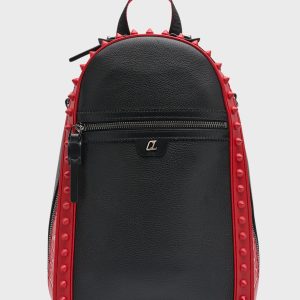 Men's Backparis Leather Backpack- sku216220515