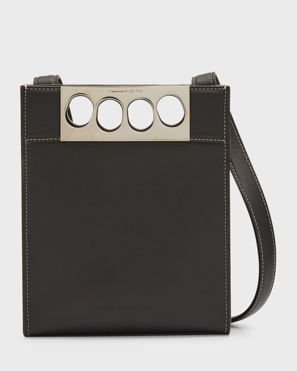 Men's The Grip Mini Tote Leather Crossbody Bag- sku216220501