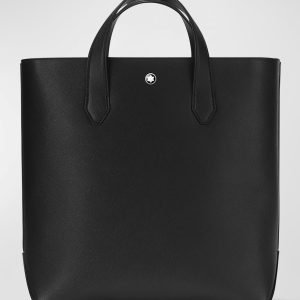 Men's Sartorial Leather Tote Bag- sku216391930