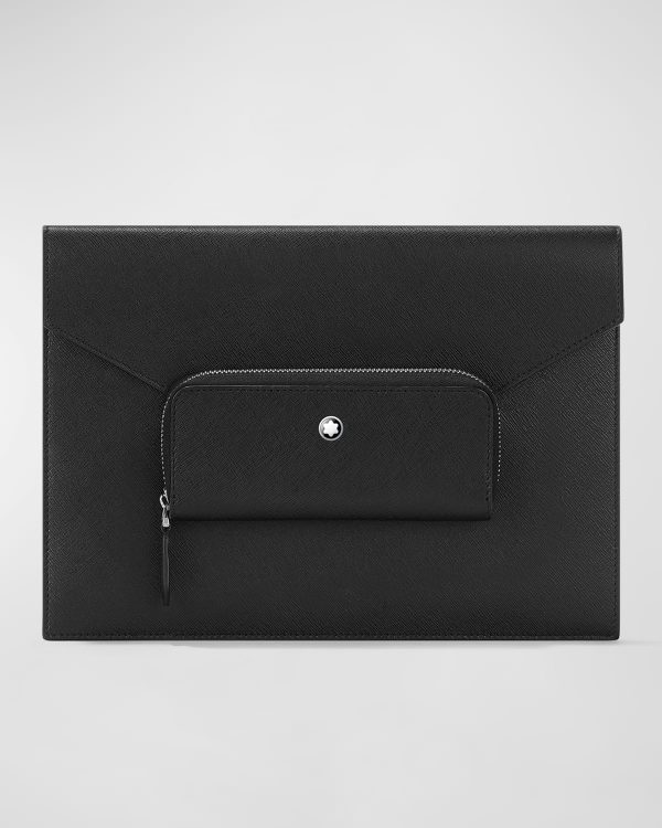Men's Sartorial Envelope Pouch Bag- sku216391687