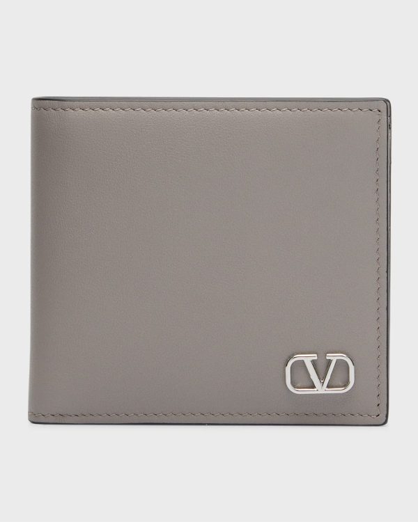 Men's Mini VLogo Billfold Wallet- sku216620837