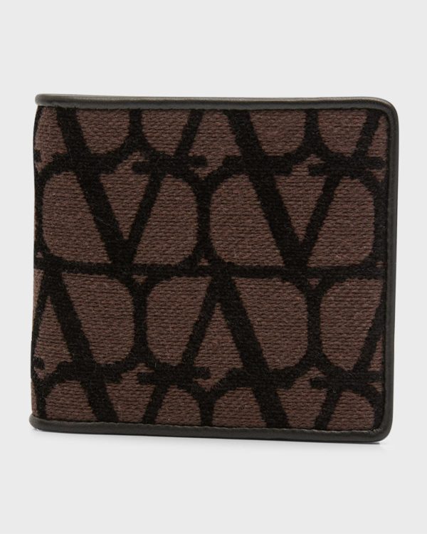 Men's Toile Iconographe Bifold Wallet- sku216621208