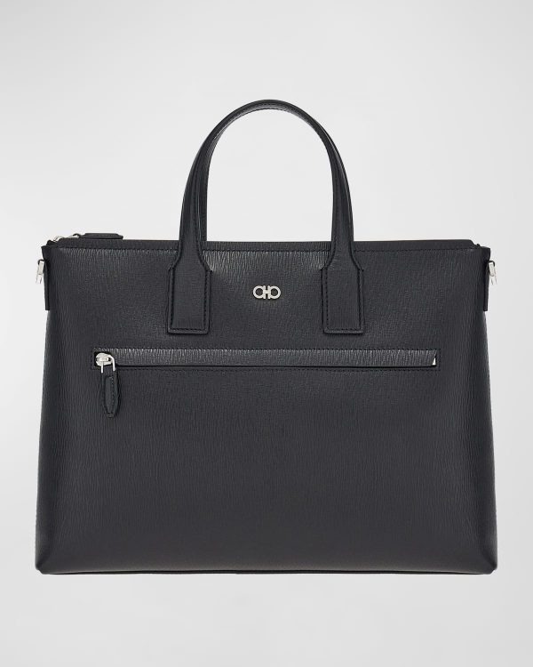 Men's Gancio Medium Briefcase- sku216670924