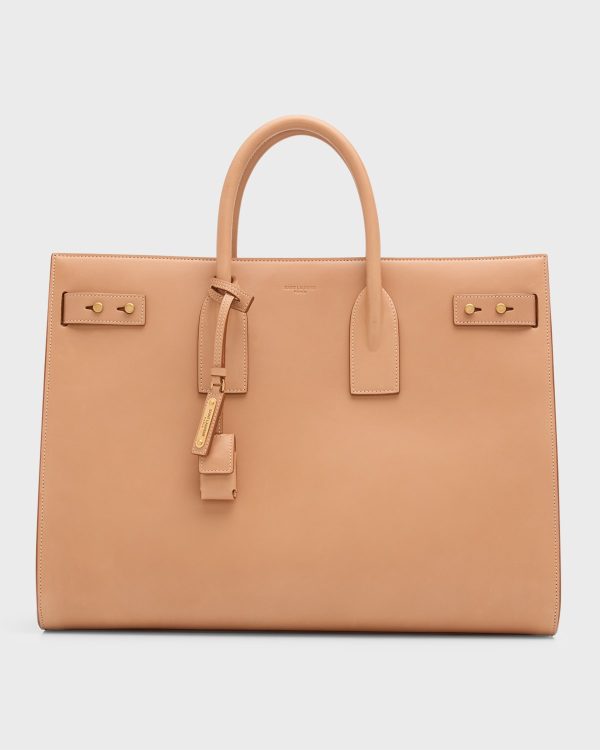 Men's Sac De Jour Large Leather Tote Bag- sku217461230