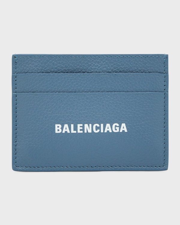 Men's Calfskin Cash Card Holder- sku219511737