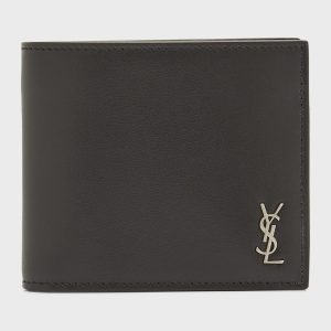 Men's Tiny Cassandre Leather Bifold Wallet- sku217820908