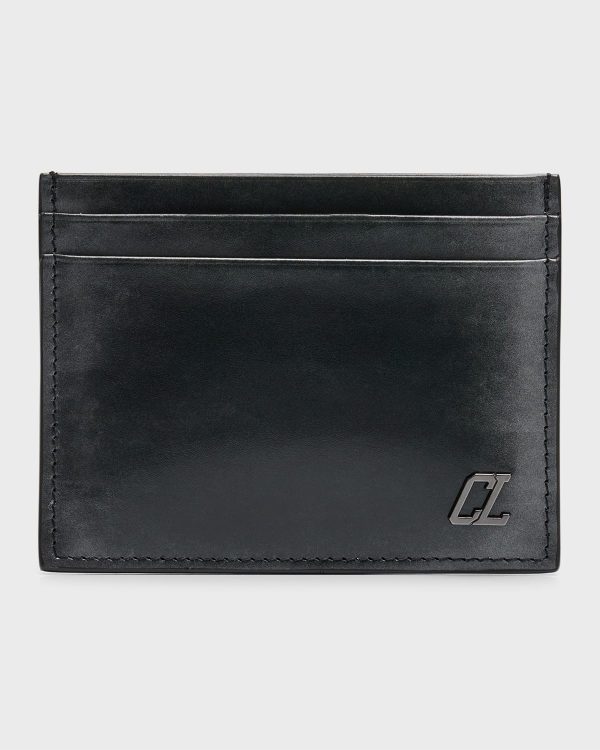 Men's M Kios Leather Card Holder- sku218010130