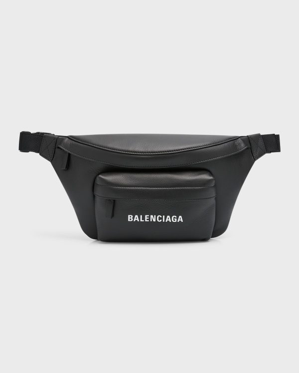 Men's Everyday Leather Belt Bag- sku218100204