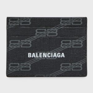 Men's Signature Card Holder BB Monogram Coated Canvas- sku218110160