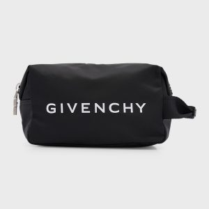 Men's 4G-Zip Nylon Logo Toiletry Pouch- sku218400341