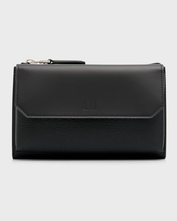 Men's 1893 Harness West End Leather Crossbody Bag- sku219220163