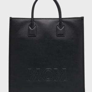 Men's Klassik Medium Leather Tote Bag- sku219530580