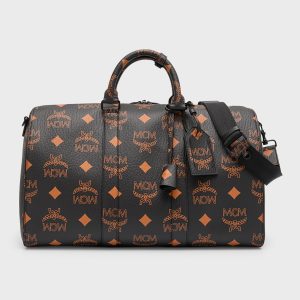 Men's Ottomar Leather Weekender Duffel Bag- sku219530755