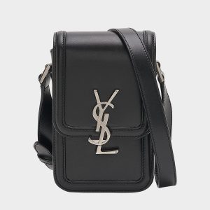 Men's YSL Solferino Phone Case Bag- sku220510203