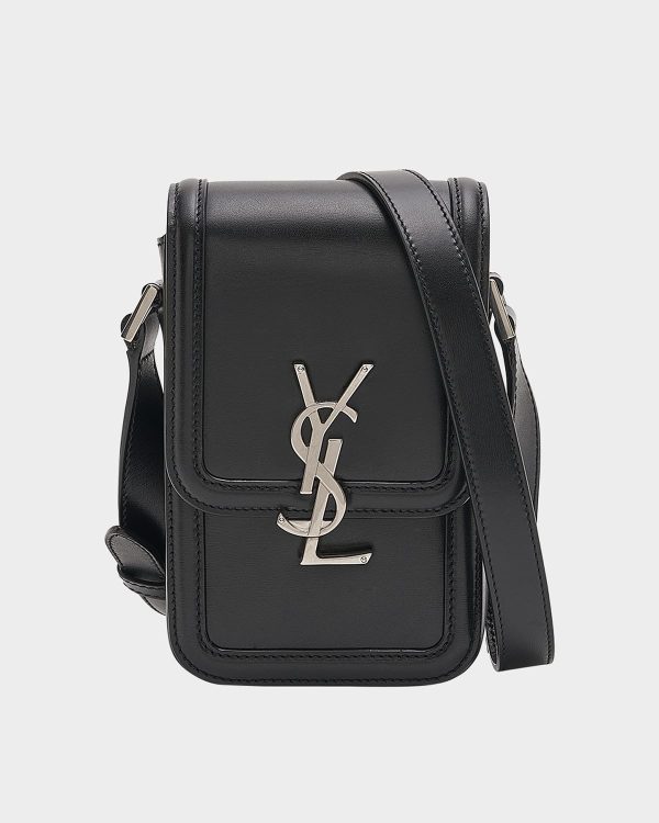 Men's YSL Solferino Phone Case Bag- sku220510203