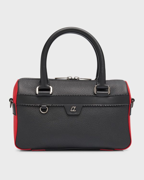 Men's Ruisbuddy Small Leather Duffel Bag- sku219981253
