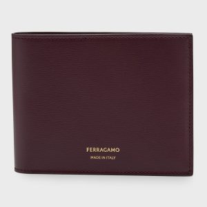 Men's Classic Leather Bifold Wallet- sku220351376