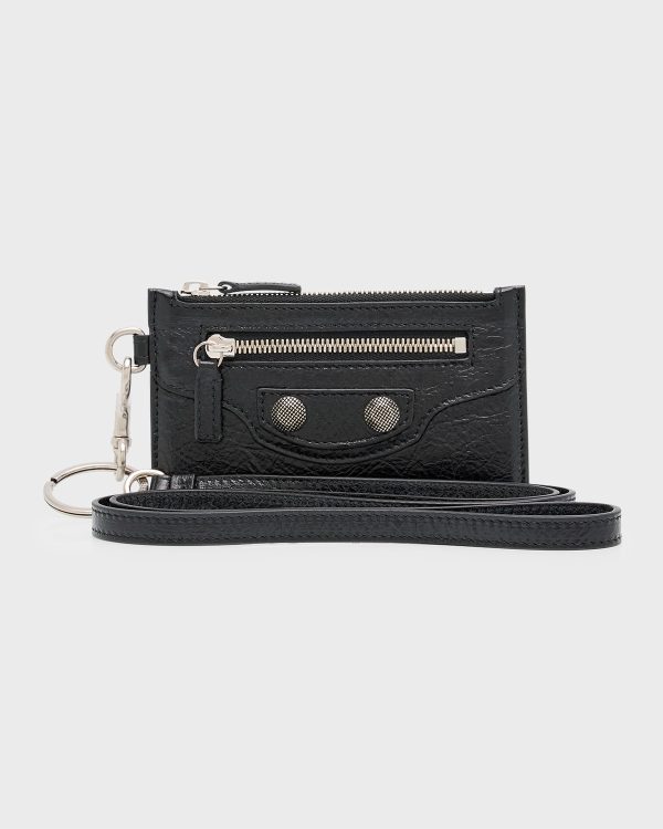 Men's Le Cagole Card Case On Keychain- sku220691575