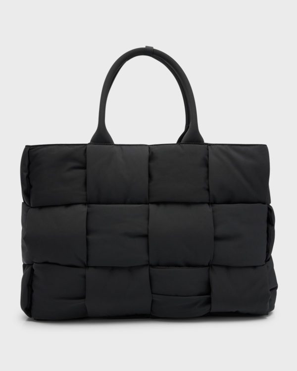 Men's Large Arco Intreccio Padded Tote Bag- sku221010835