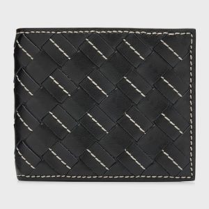 Men's Intrecciato 15 Avenue Stitch Bifold Wallet- sku221010837