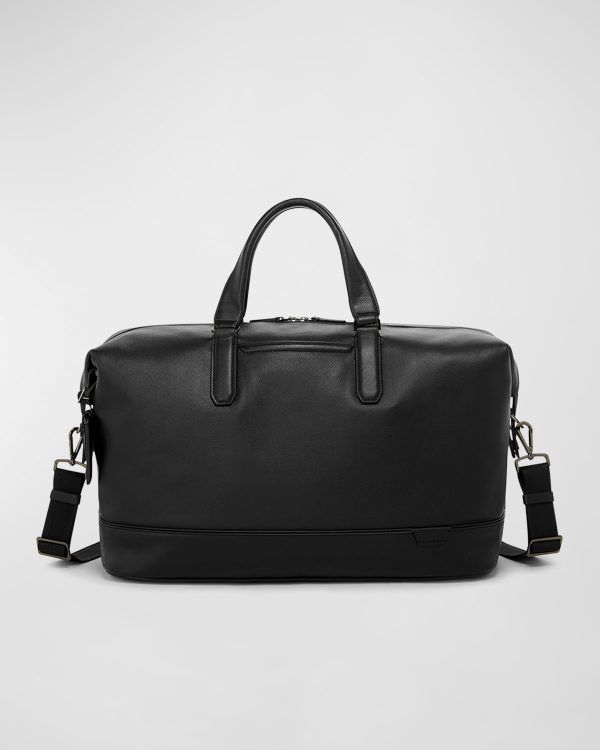 Nelson Leather Duffel Bag- sku221403019