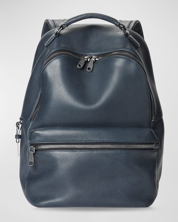 Men's Runwell Leather Backpack- sku221681513
