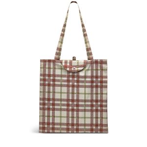 Radley London Check Responsible Foldaway - Grey- F8440065