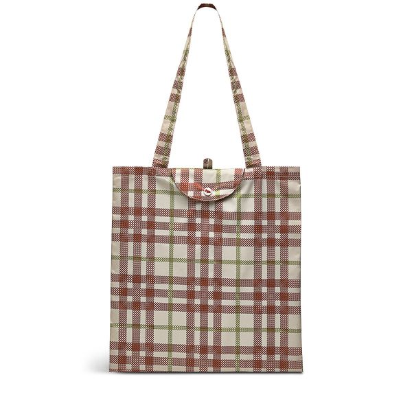Radley London Check Responsible Foldaway - Grey- F8440065