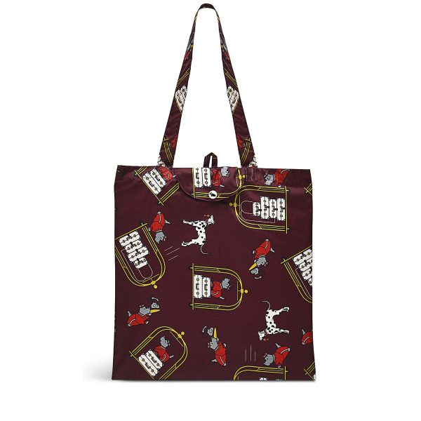 Radley London Bell Boy Responsible Foldaway - Burgundy- F8441609